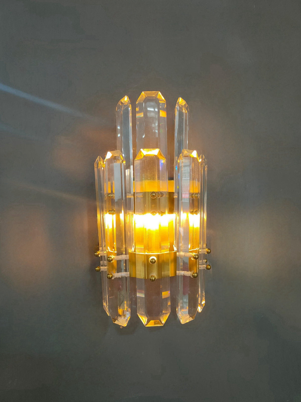 Branxton Crystal Wall Sconce