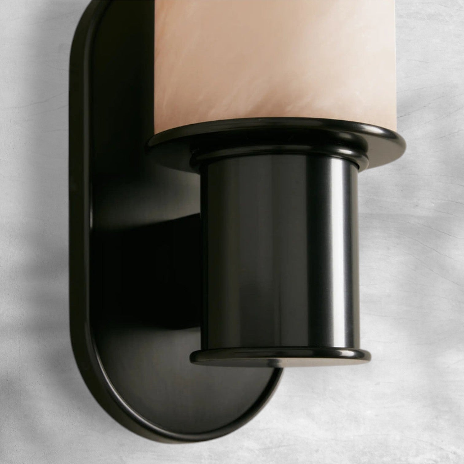 Harlin Alabaster Modern Wall Sconce