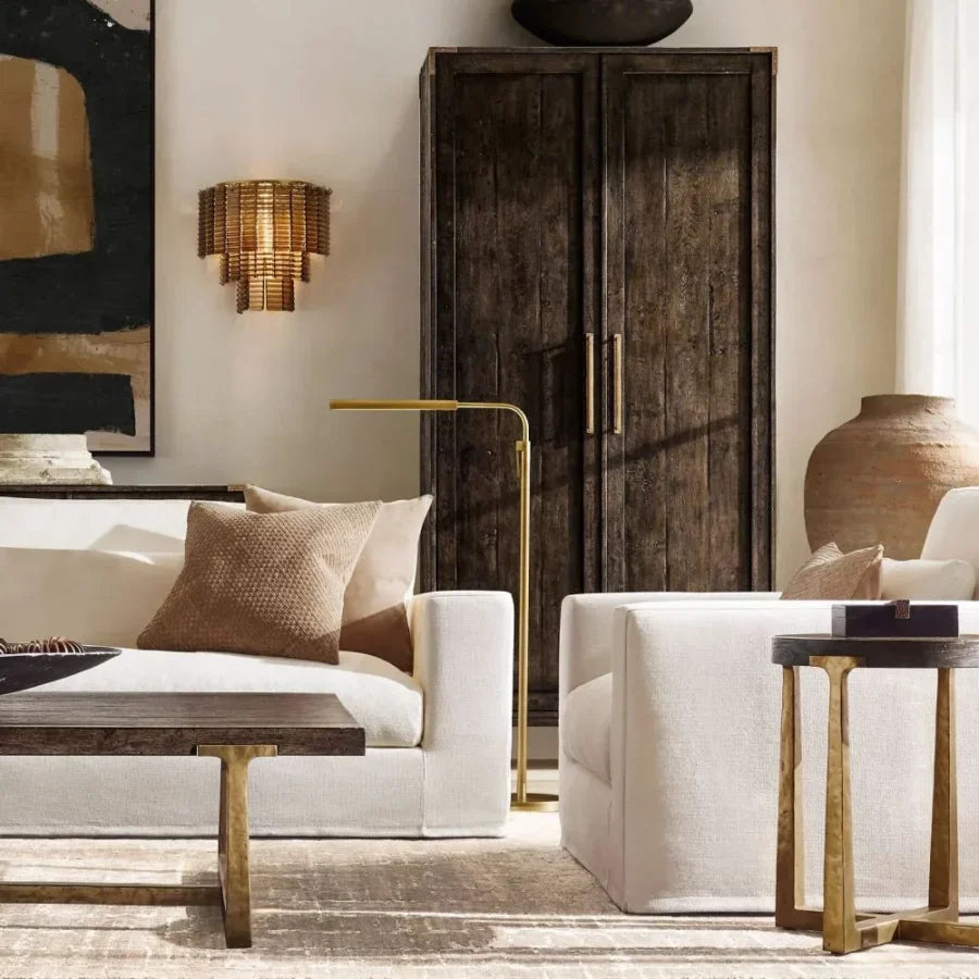 Sirena Smoke Glass Wall Sconce