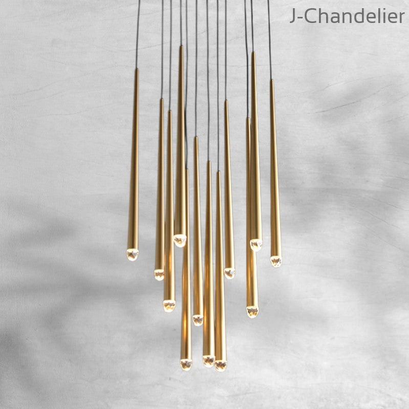 Aquitain Modern Round Chandelier 24"