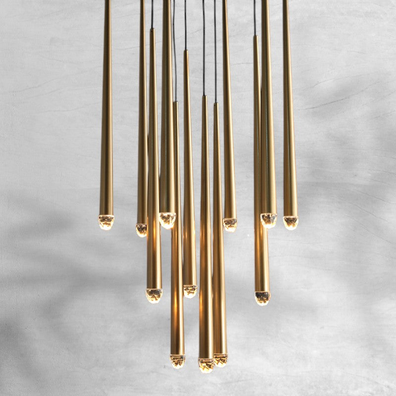 Aquitain Modern Round Chandelier 24"