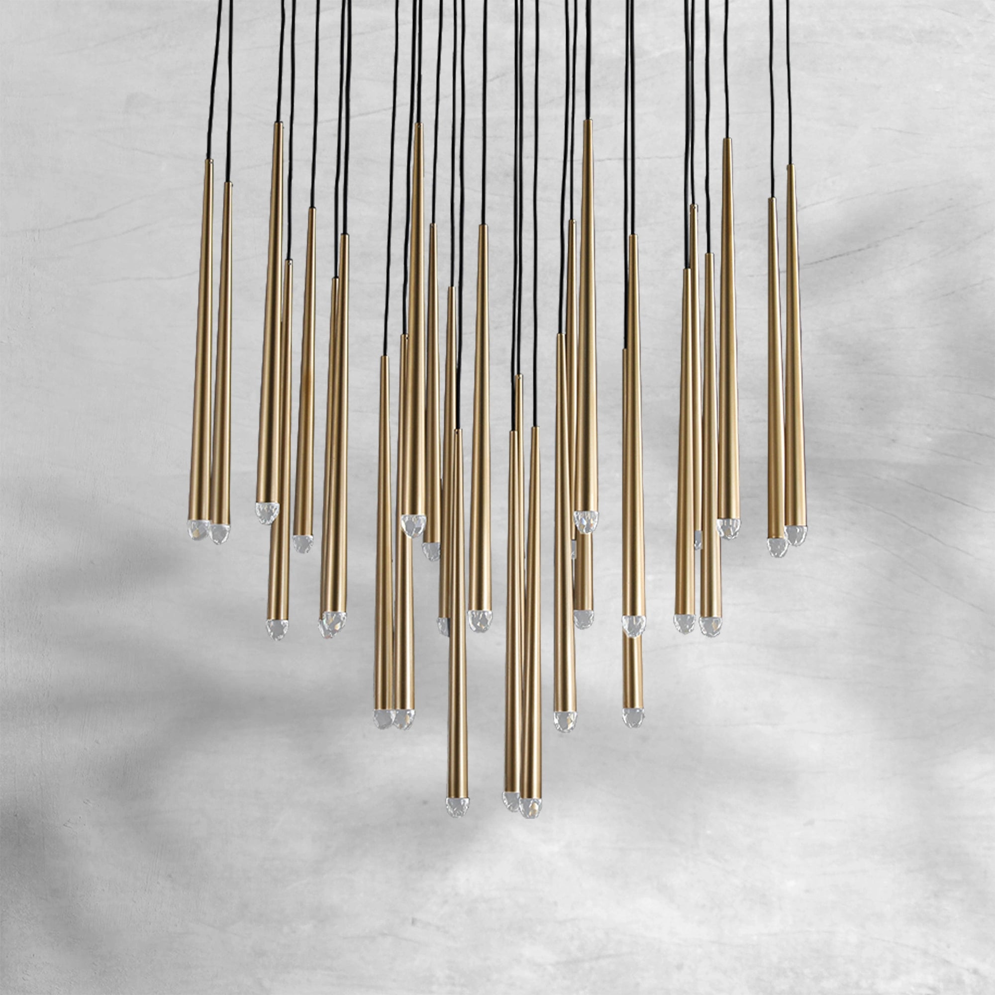 Aquitain Modern Round Chandelier 48"