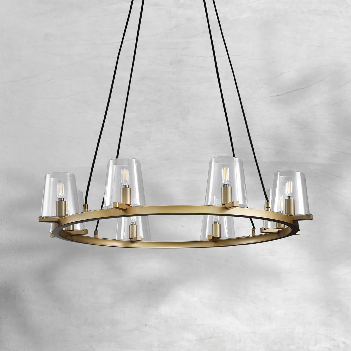 Paricia Glass Round Chandelier 36"48"60"