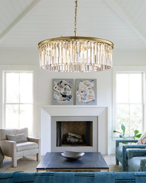 Riel Round Chandelier 32"