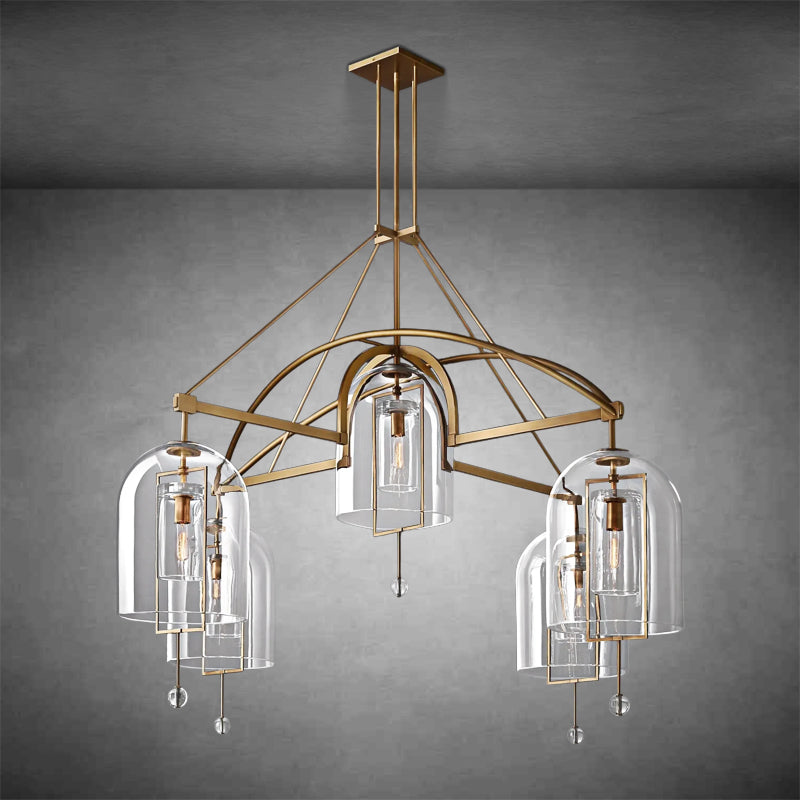 Fable Grand Round Chandelier 73" 5-Lights