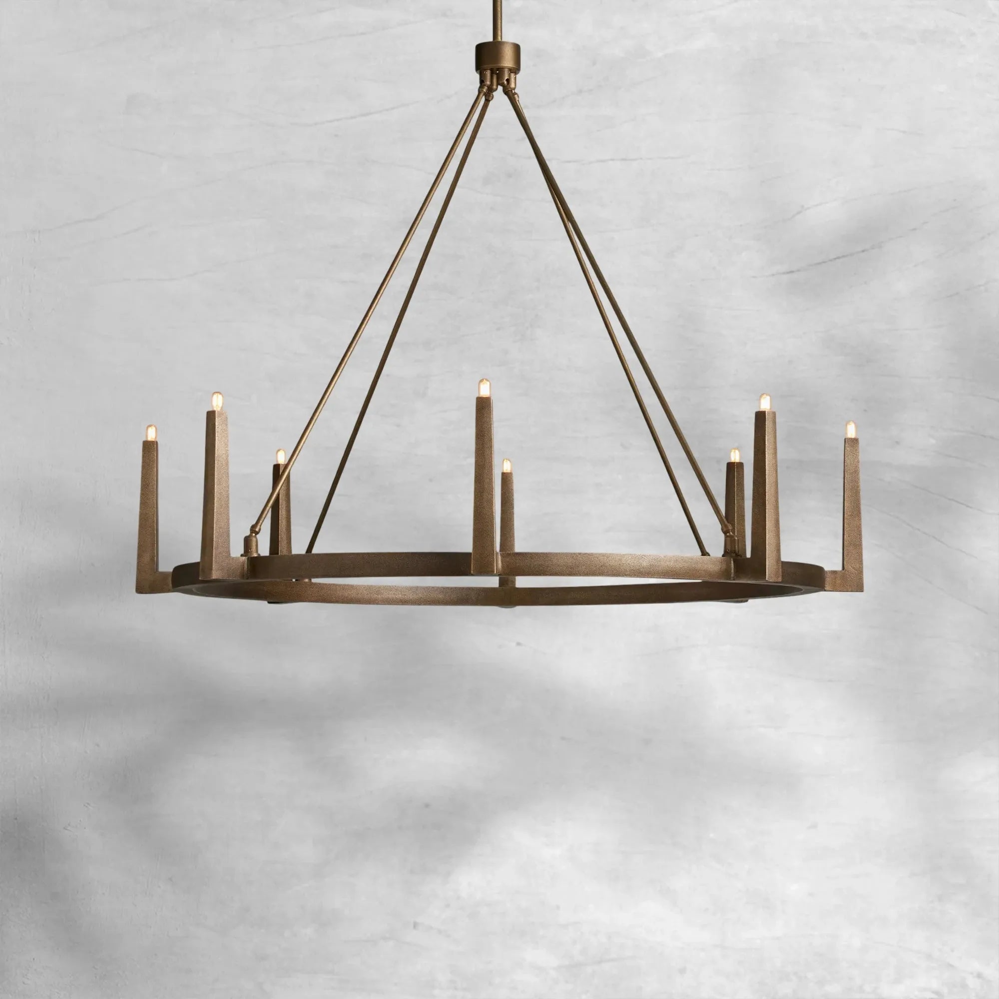 Emmet Round Chandelier 42''54''