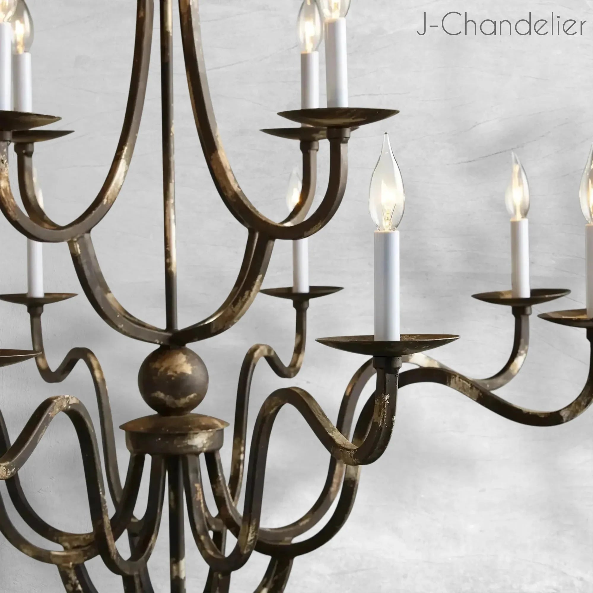 Grand 12 Light Chandelier