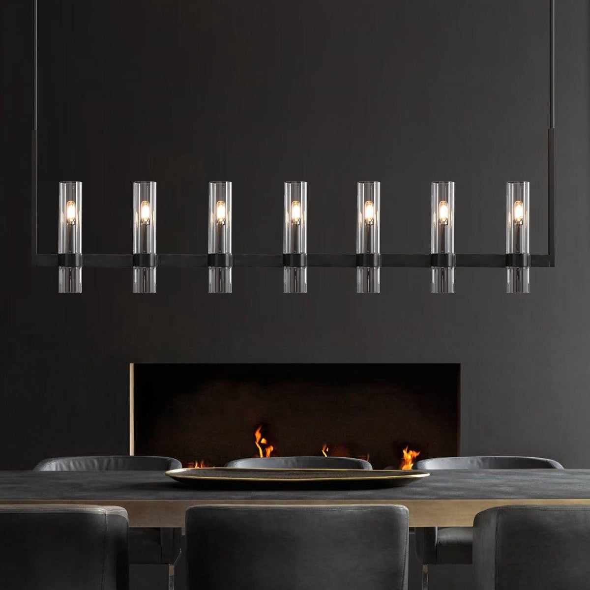 Ravion Linear Chandelier 59"