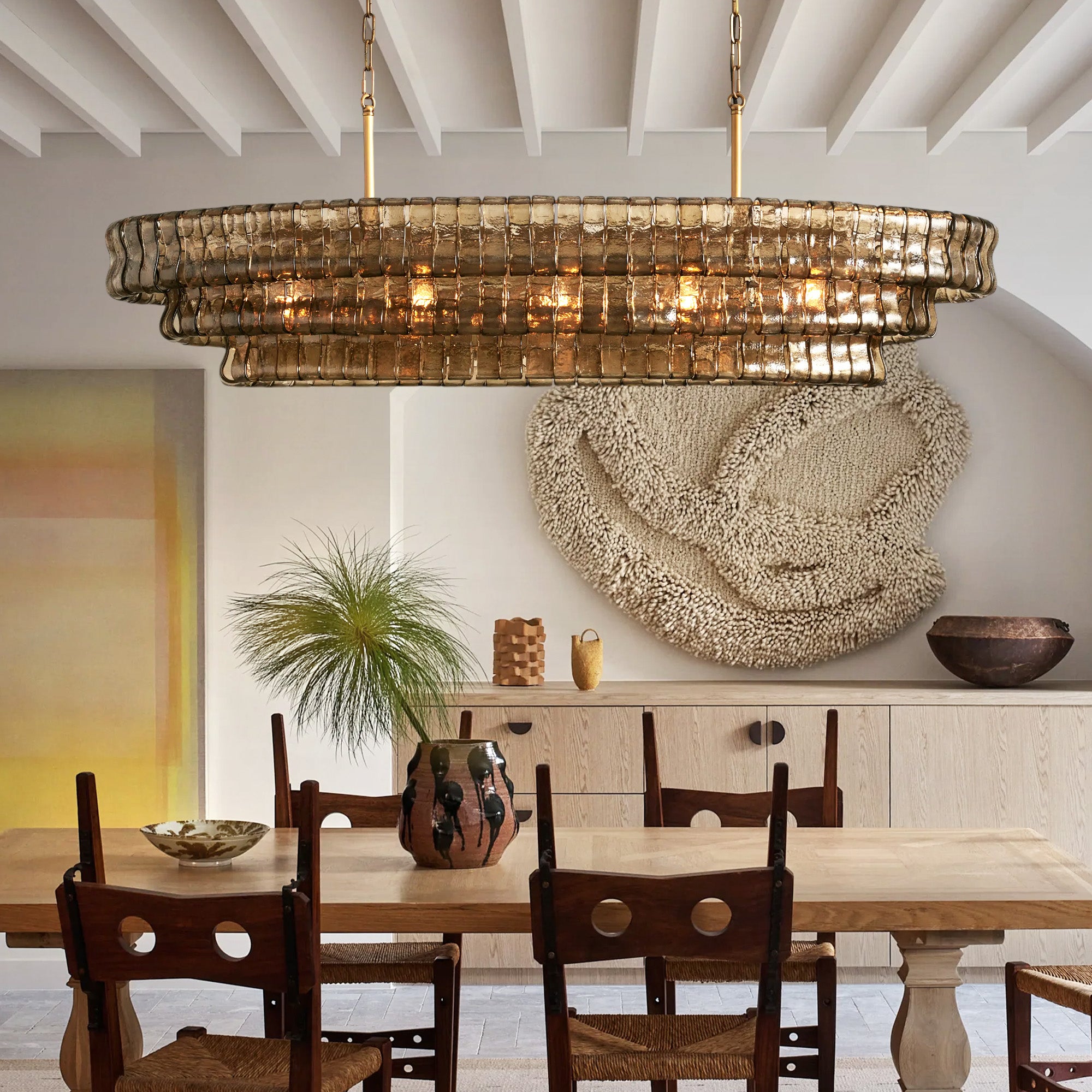 Glacien Oval Chandelier 54
