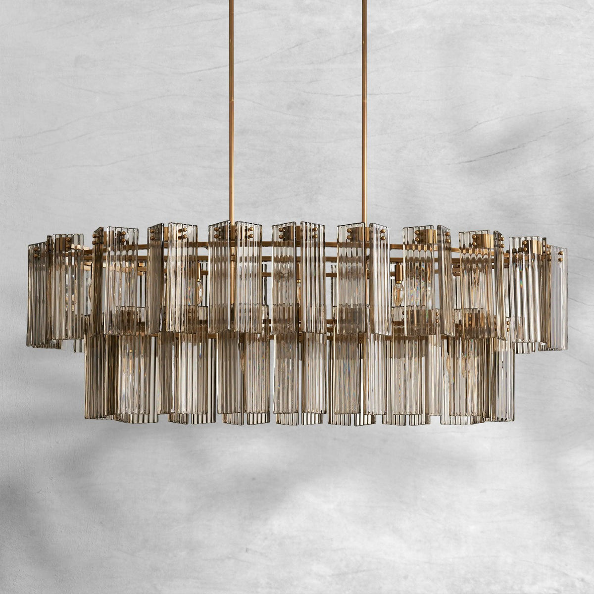 Delsie Oval Chandelier 51''63''72''