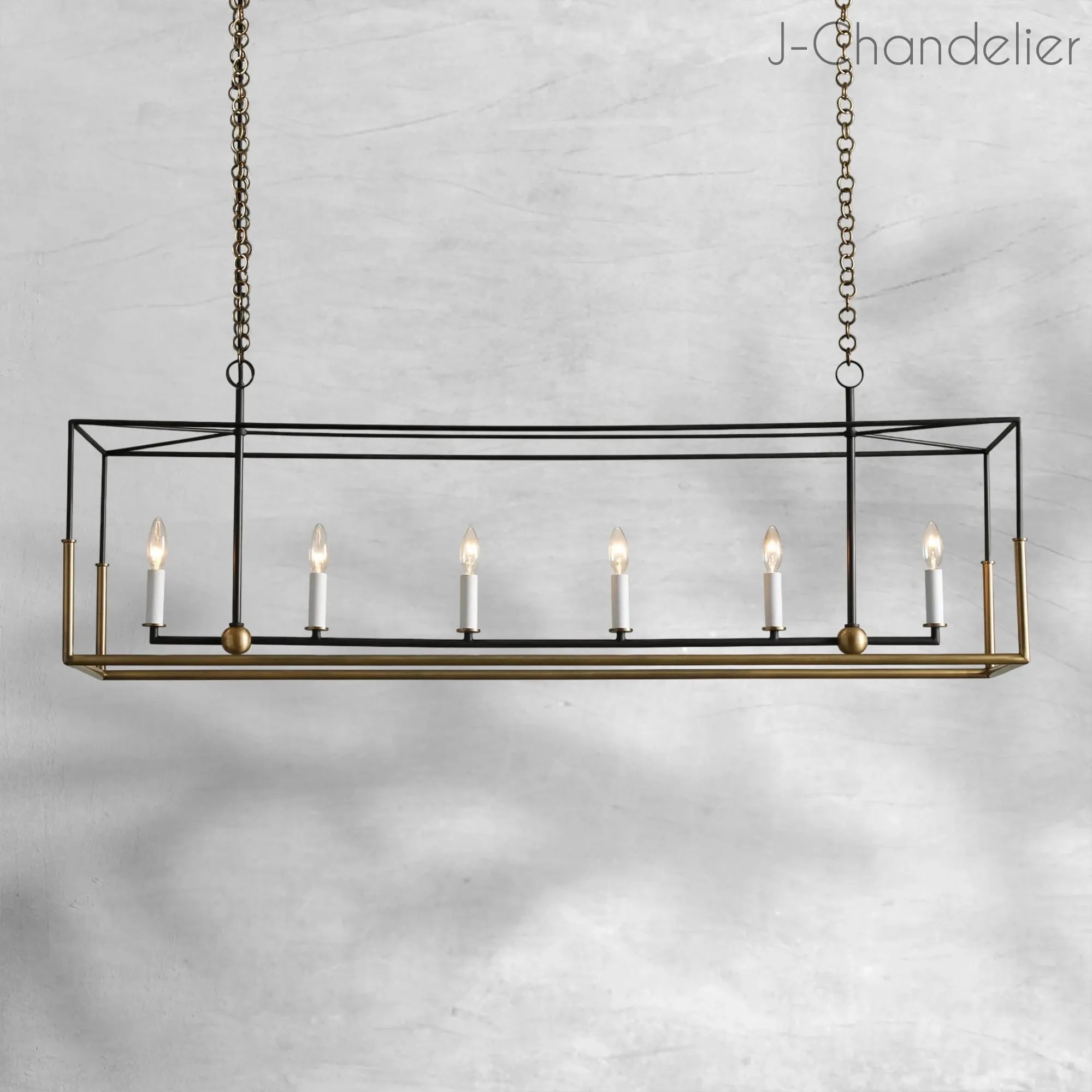 Holt 6-Light Linear Chandelier
