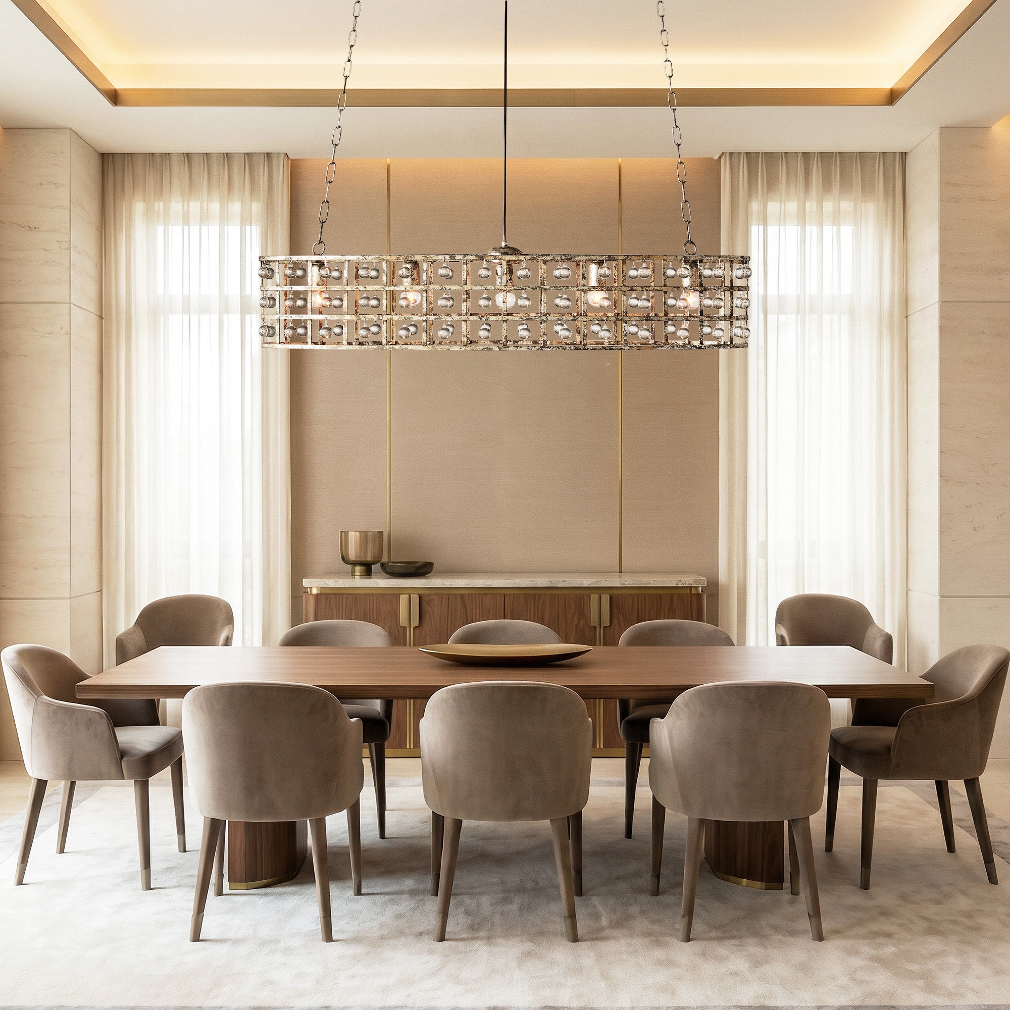 La Cage 5-Light Oval Chandelier