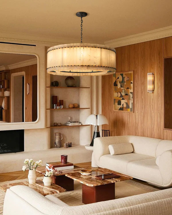 Sienna Marcus Alabaster Round Chandelier