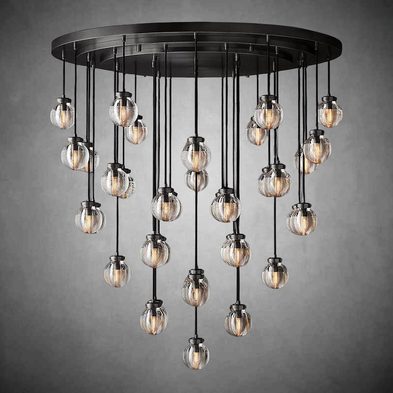Perla Round Chandelier 48"