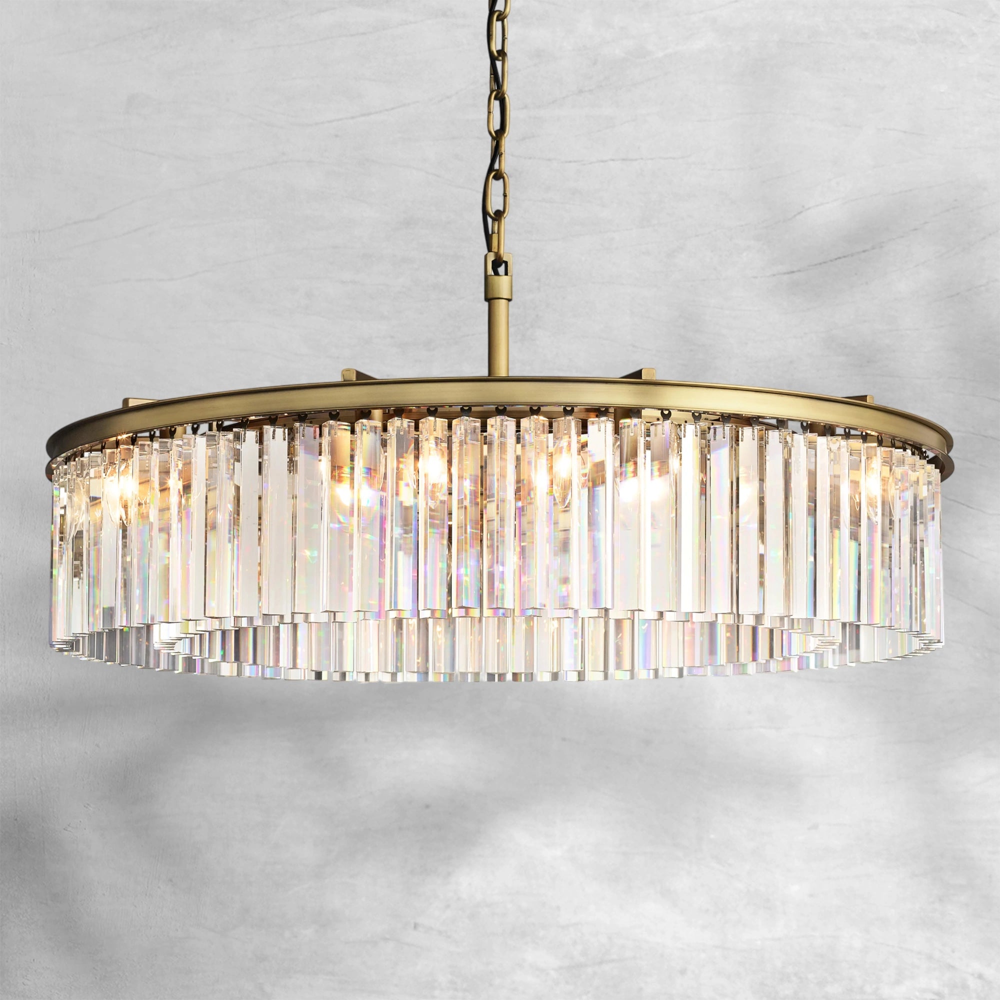 Rhysol Round Chandelier 43"
