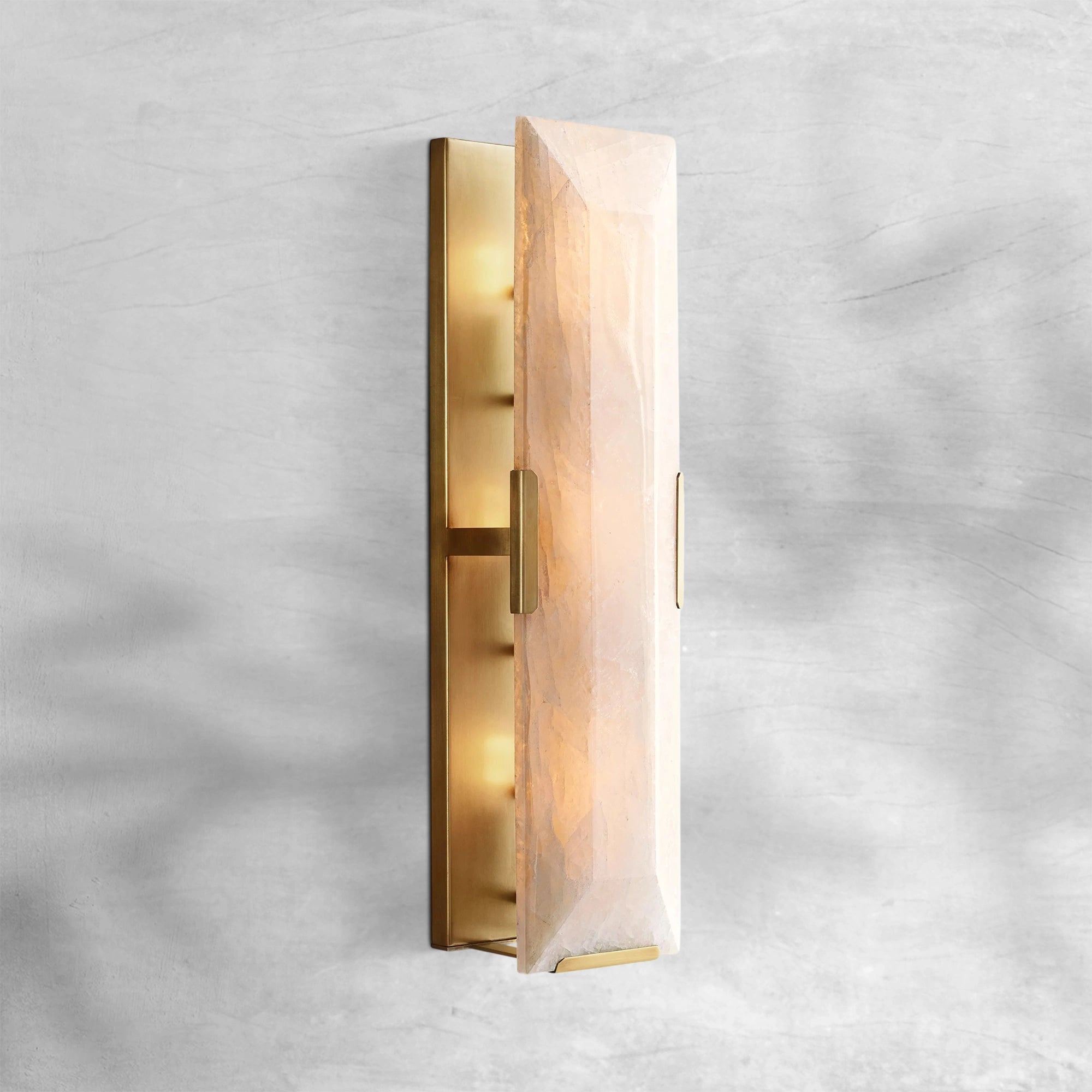 Harlew Calcite Linear Sconce