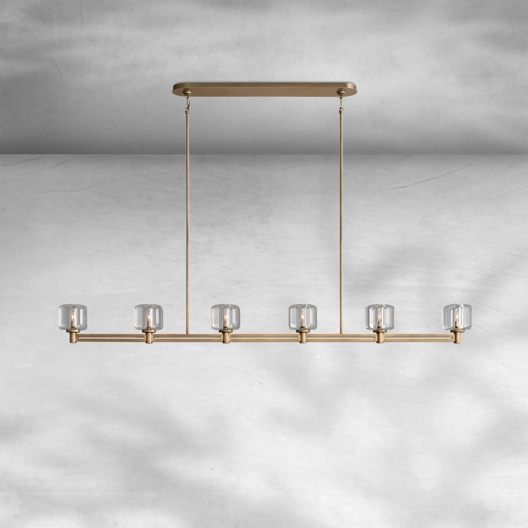 Demaket Linear Chandelier 54"72"
