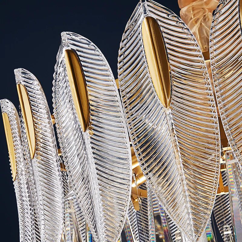 JC Fashion 3-Tier Crystal Chandelier 24"