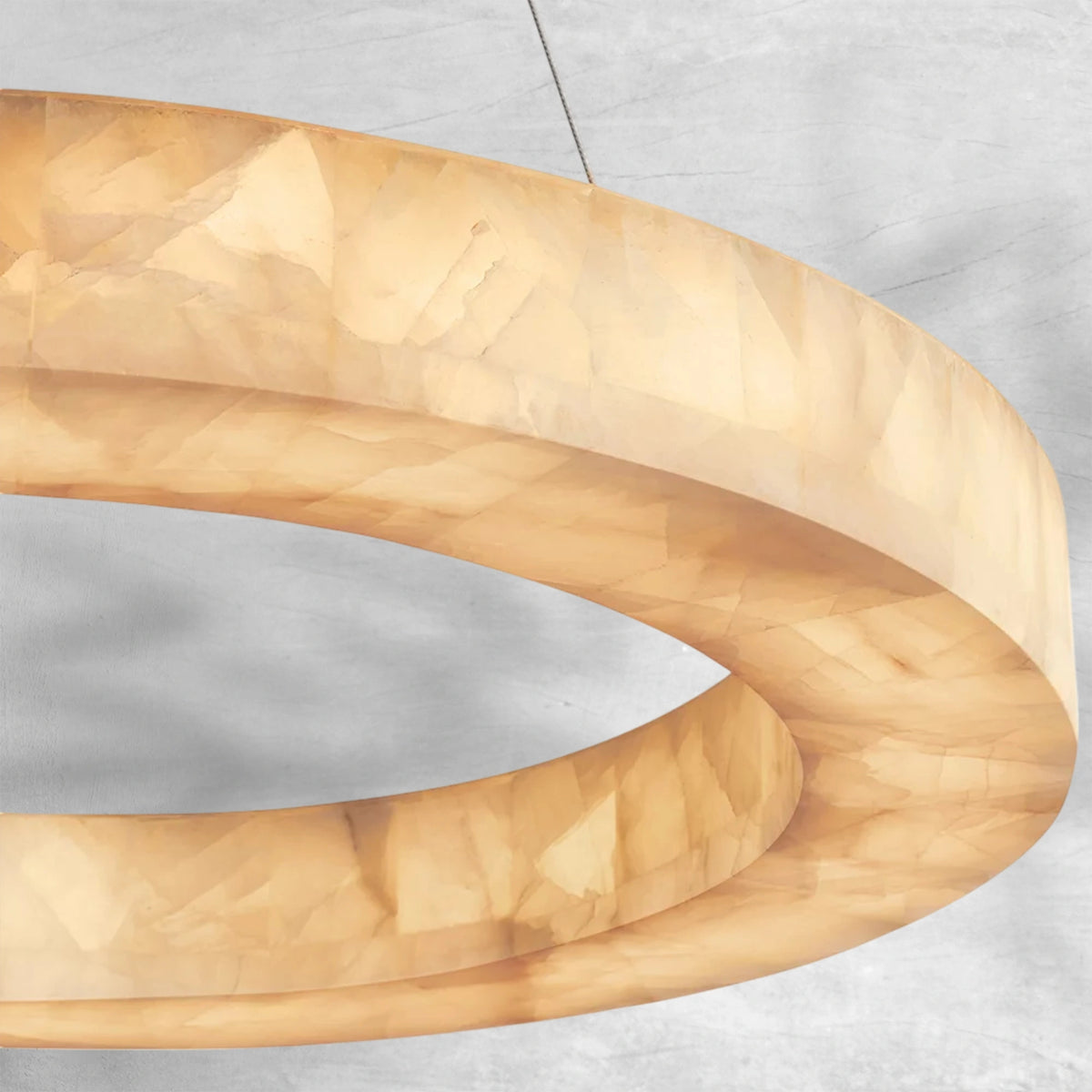 Riora Calcite Round Chandelier 31"40"60"