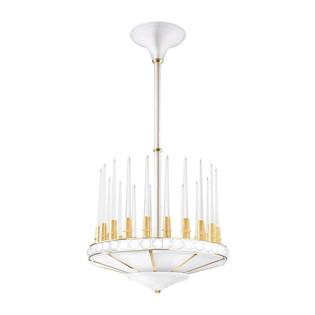 Peres Candles Chandelier 27D"