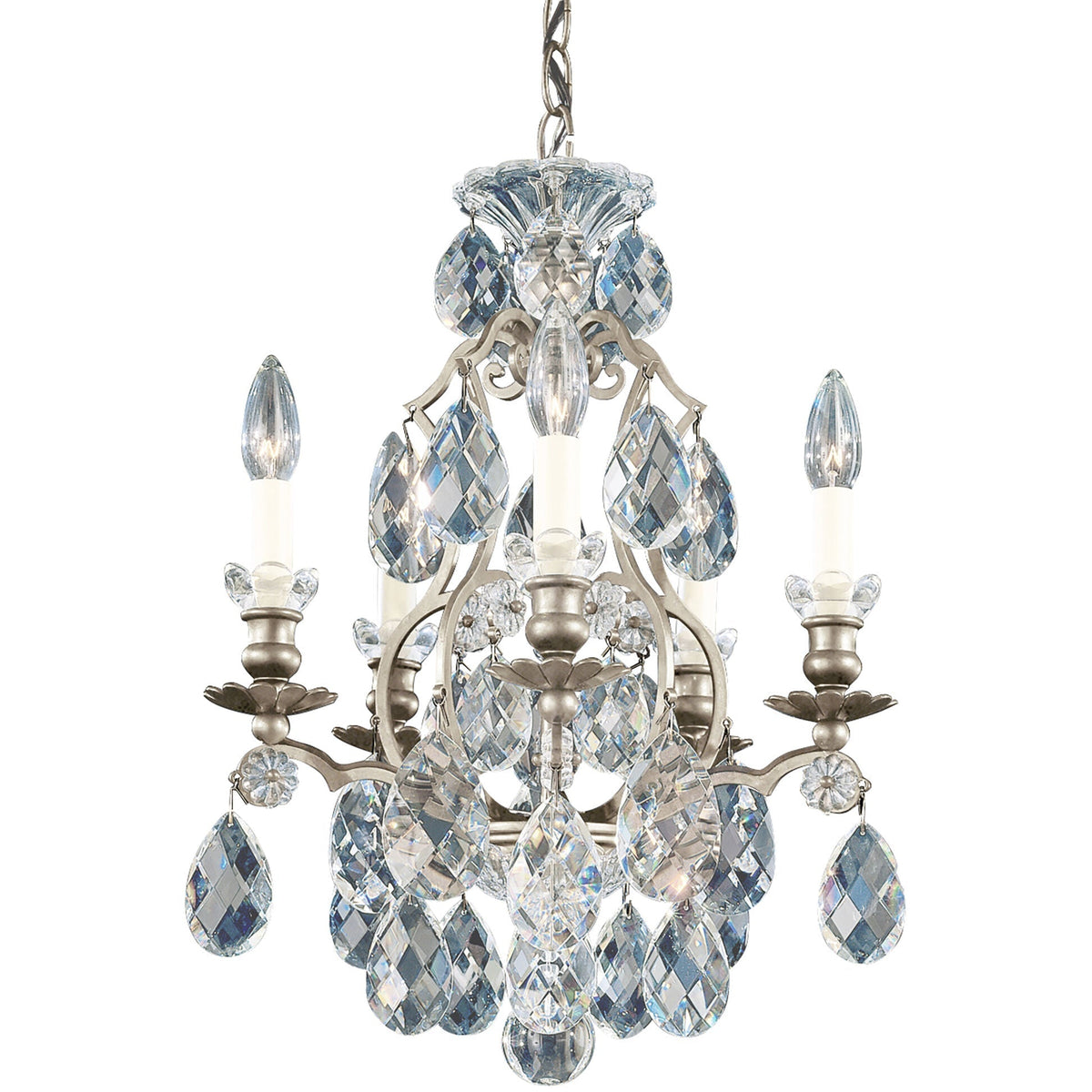 Renaissance Crystal Chandelier 14"