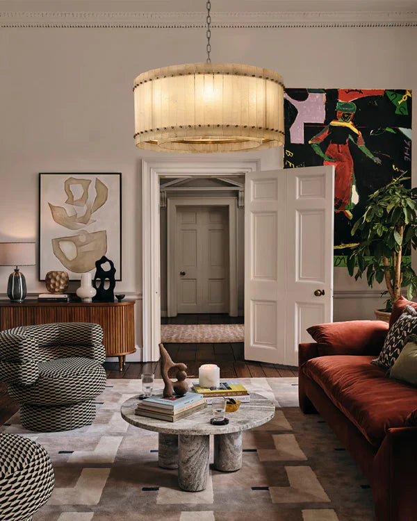 Sienna Marcus Alabaster Round Chandelier