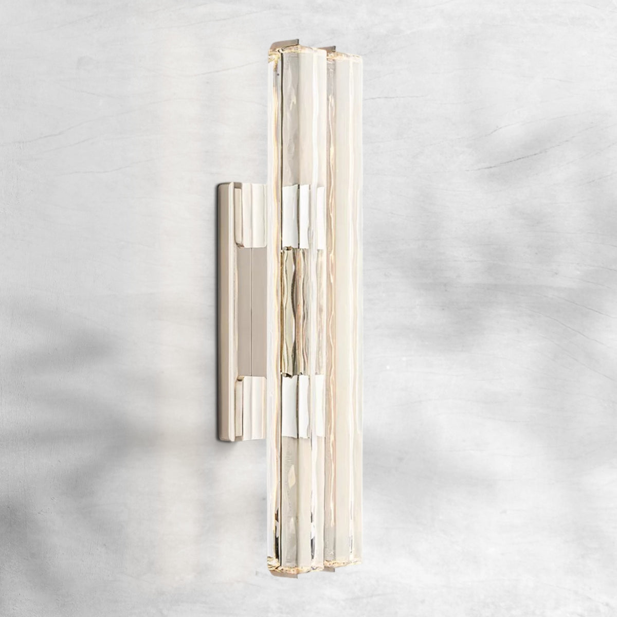 Aureon Crystal Double Sconce