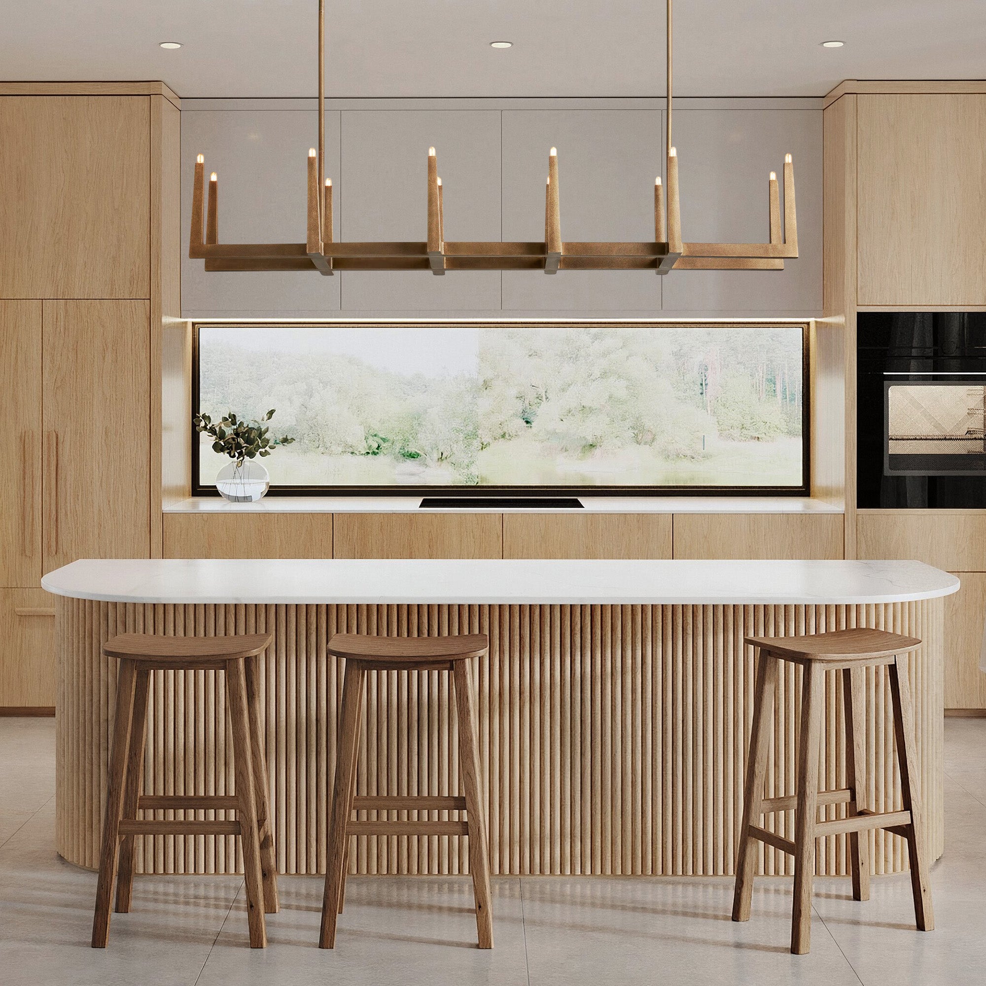 Emmet Linear Chandelier 48''60''72''W