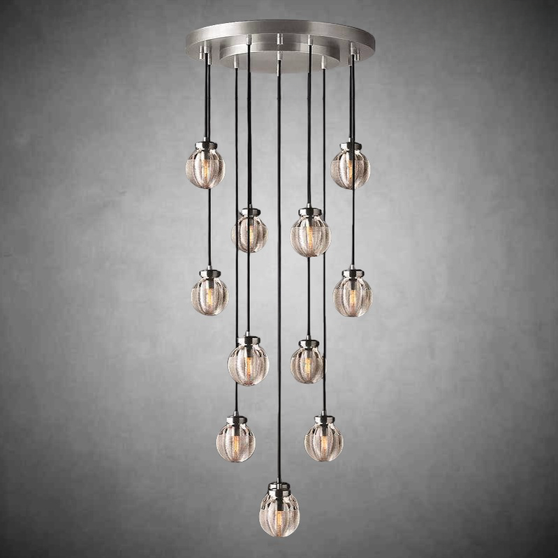 Perla Round Chandelier 22"