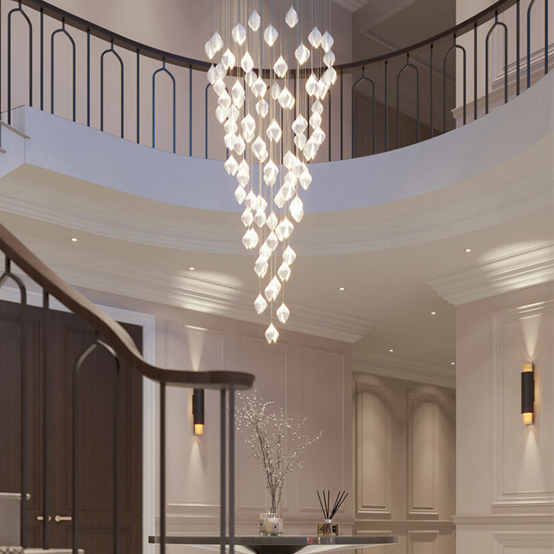 Grand Nordic Magnolia Blossom Ceramic Pendant Chandelier Chandeliers Kevinstudiolives