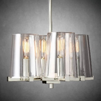 Prism Clear Glass Pendant Light