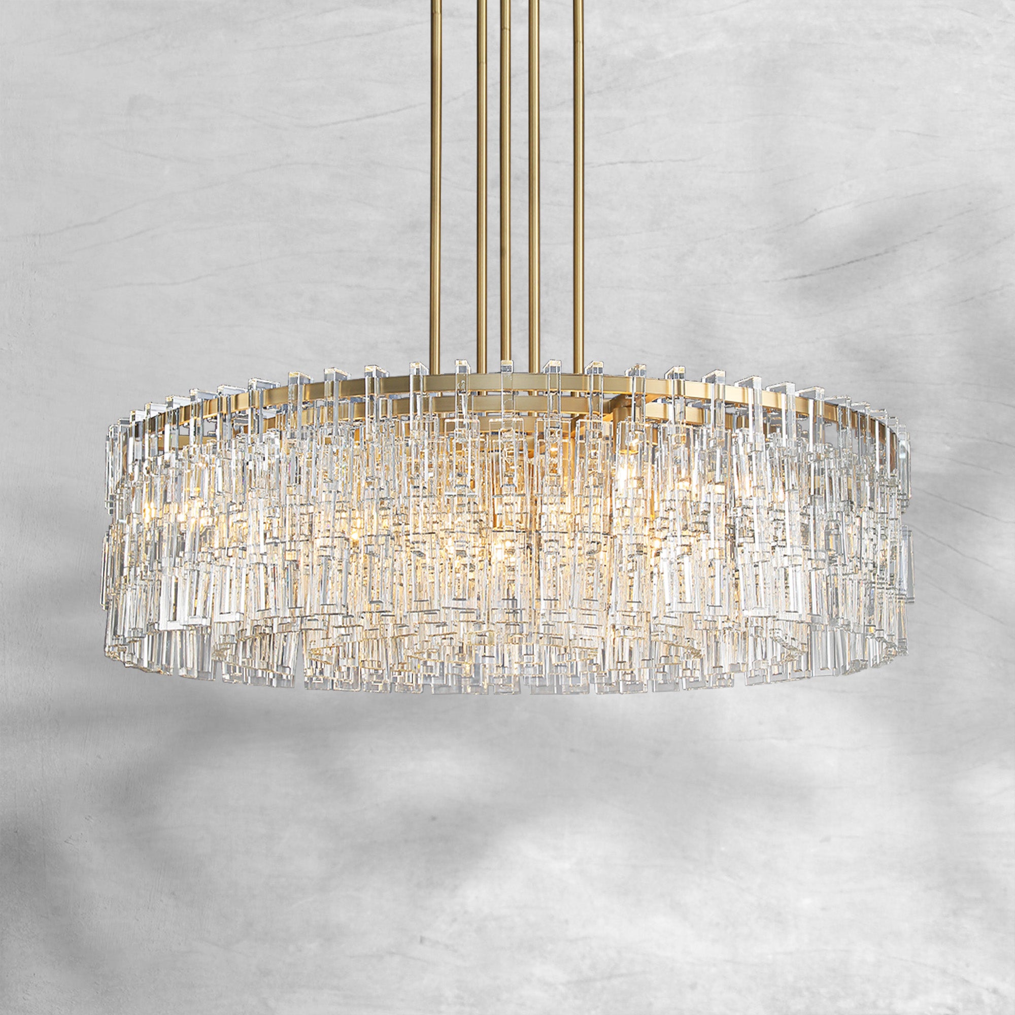 Marigan Modern Round Chandelier 48"