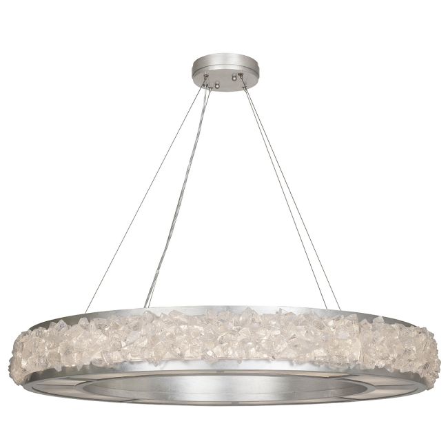 Citrine Halo Crystal Chandelier