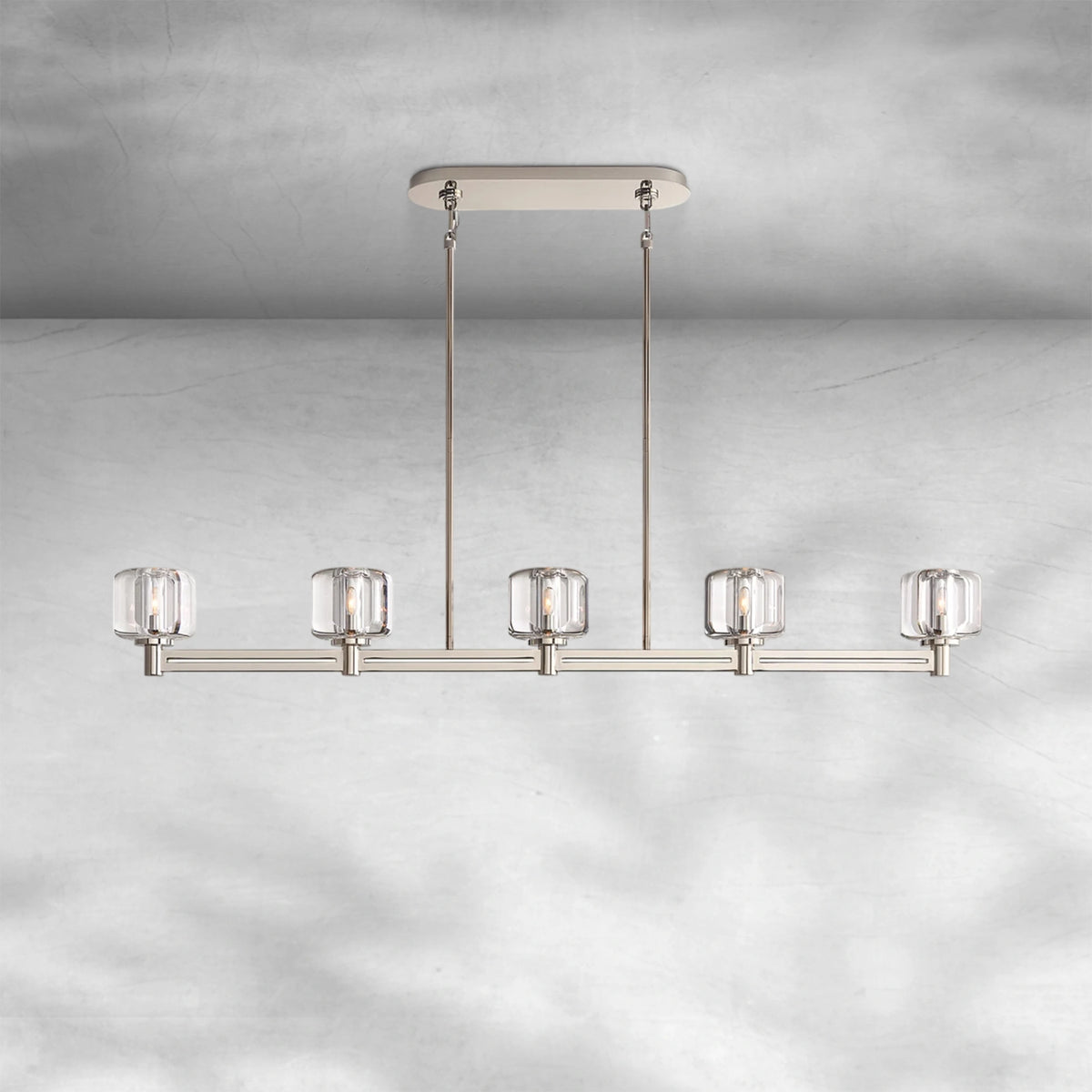 Delume Linear Chandelier 54"72"