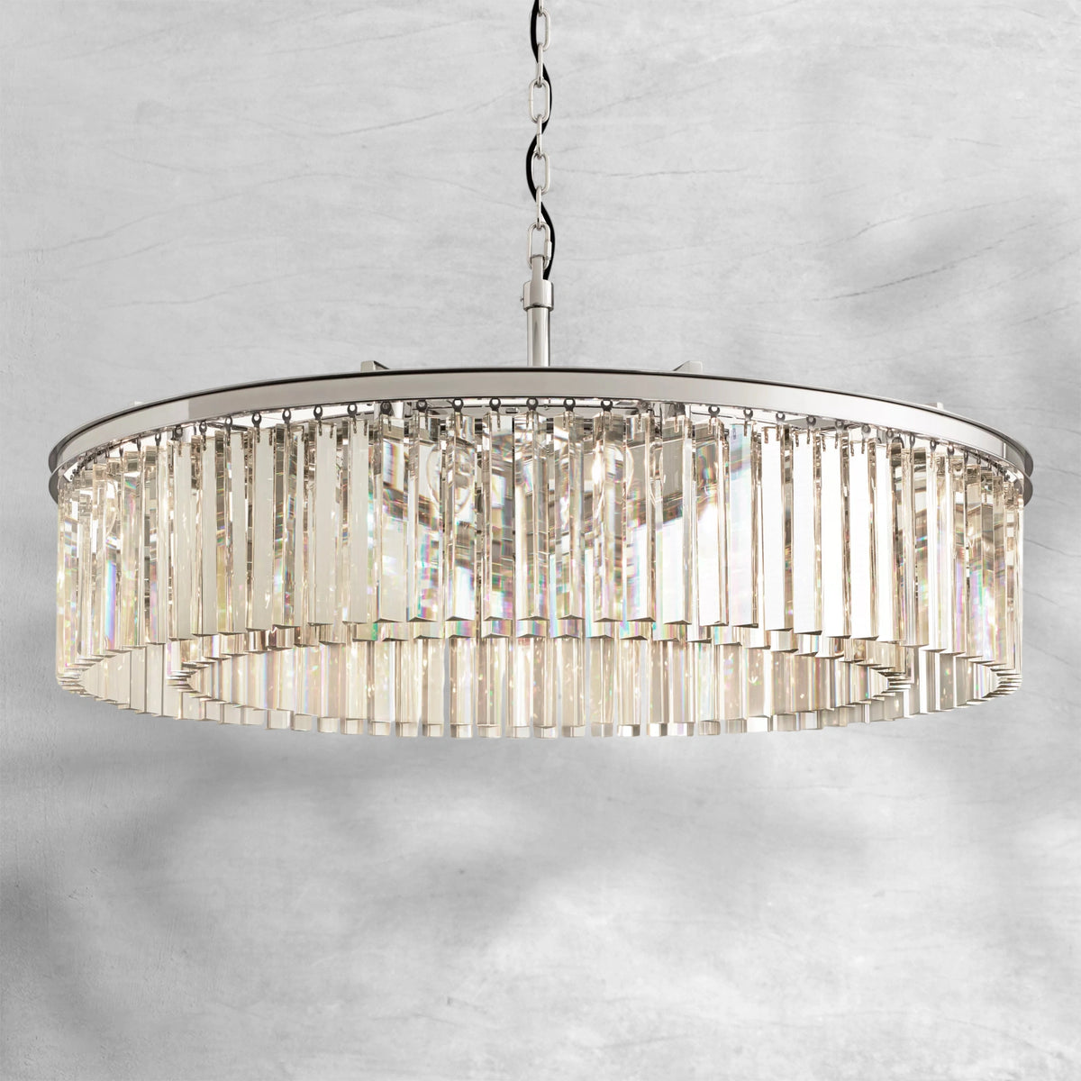 Riel Round Chandelier 43"