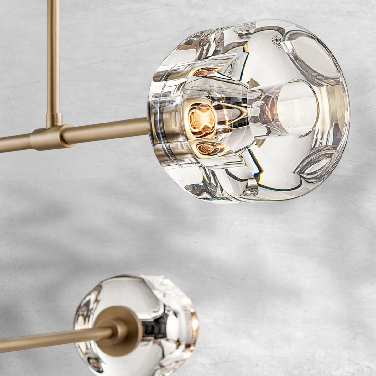 Delume Mobile Round Chandelier 48" 62"