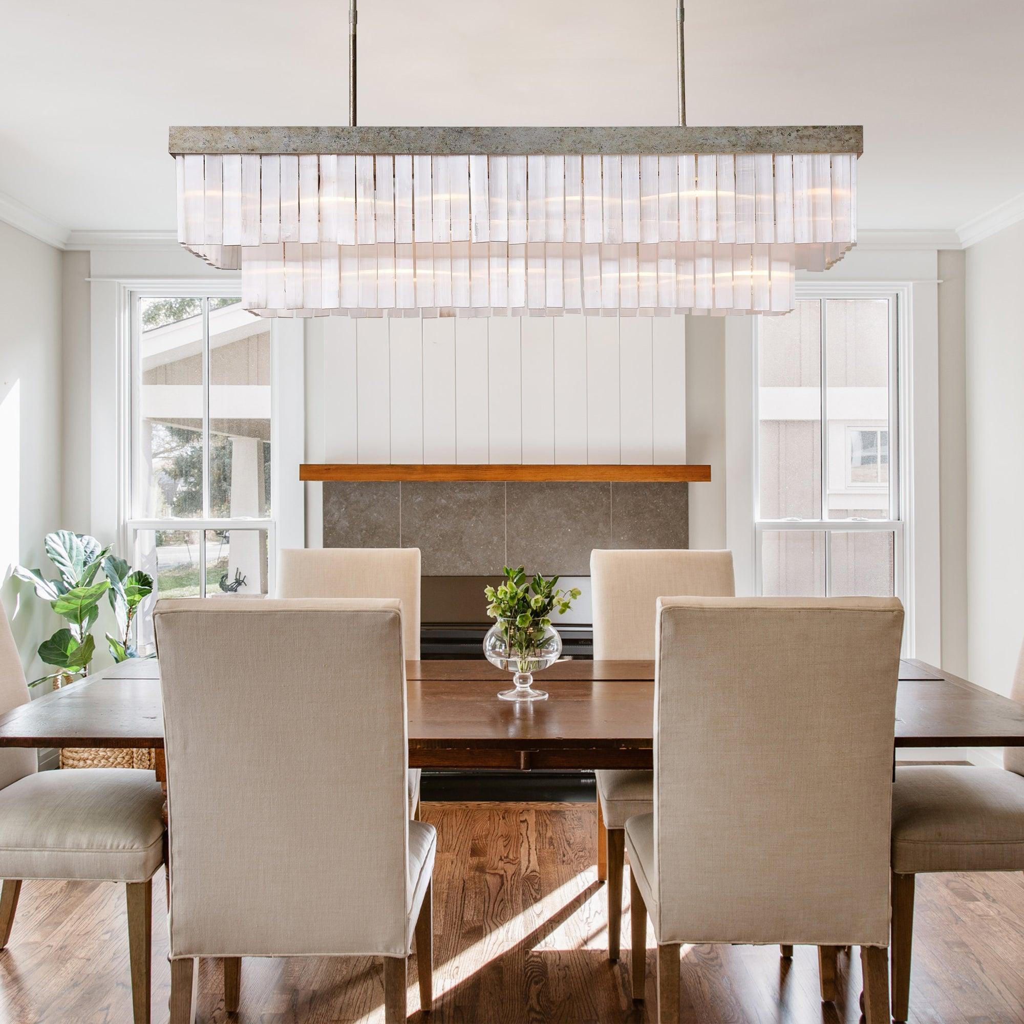 Cameron Rectangular Chandelier 49''59''