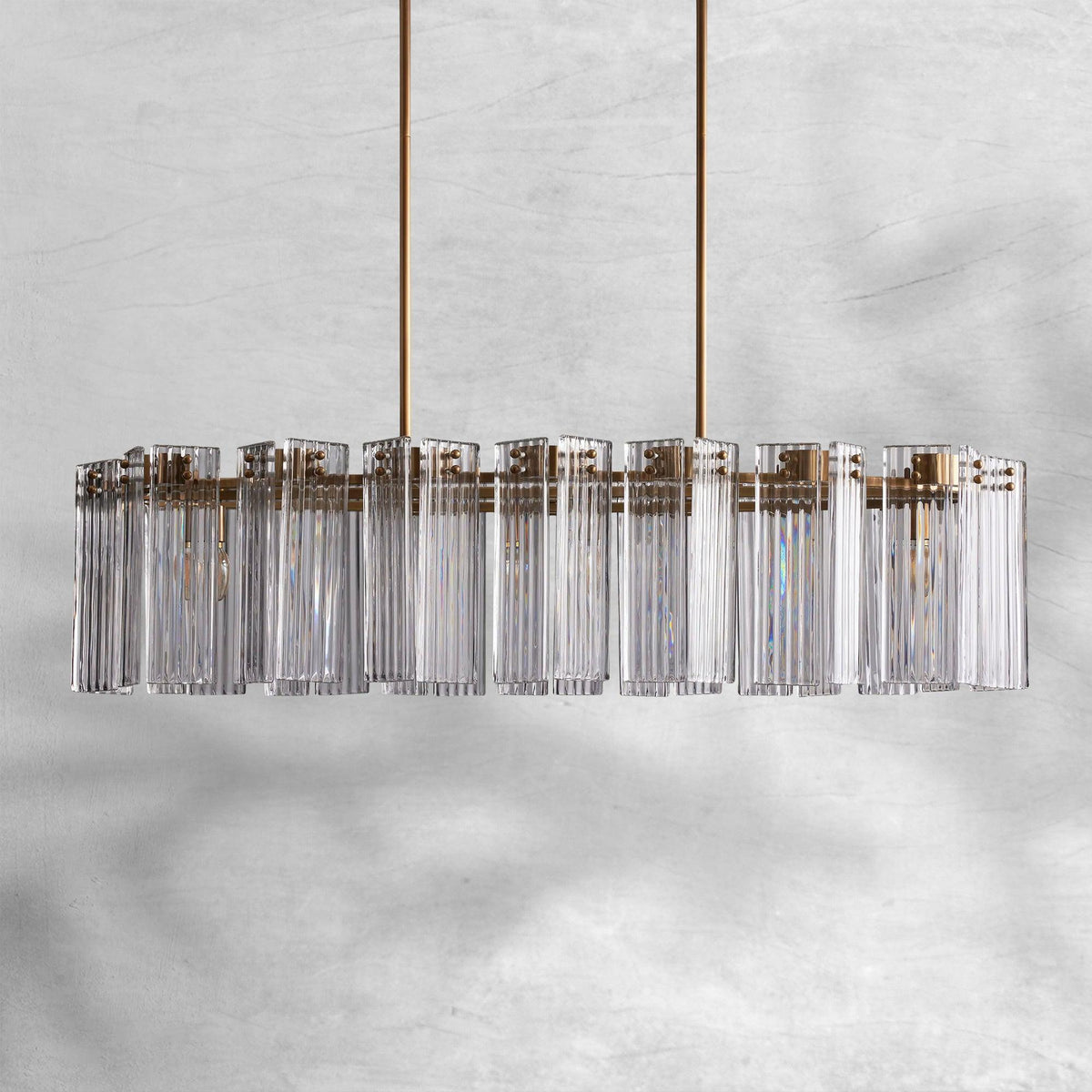 Delsie Oval Chandelier 51''63''72''