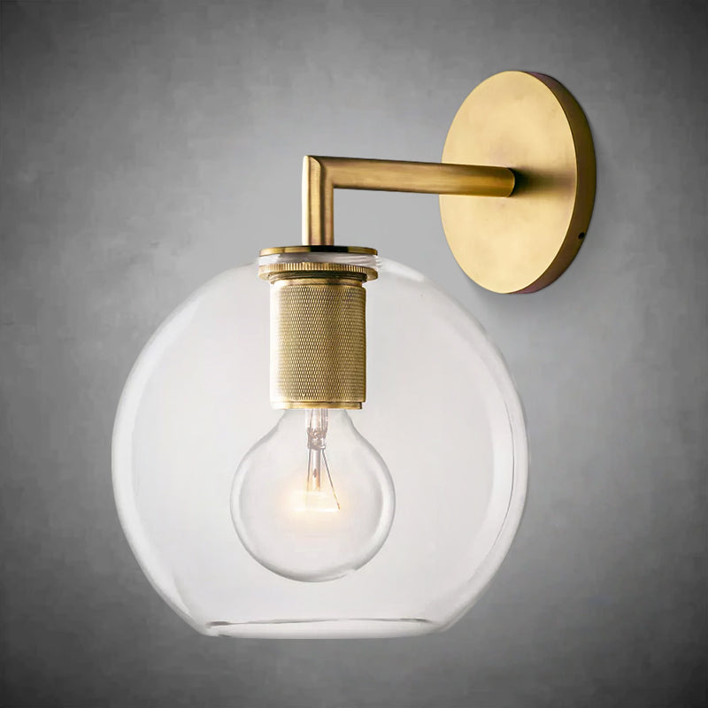 Utilitaive Globe Shade Sconce