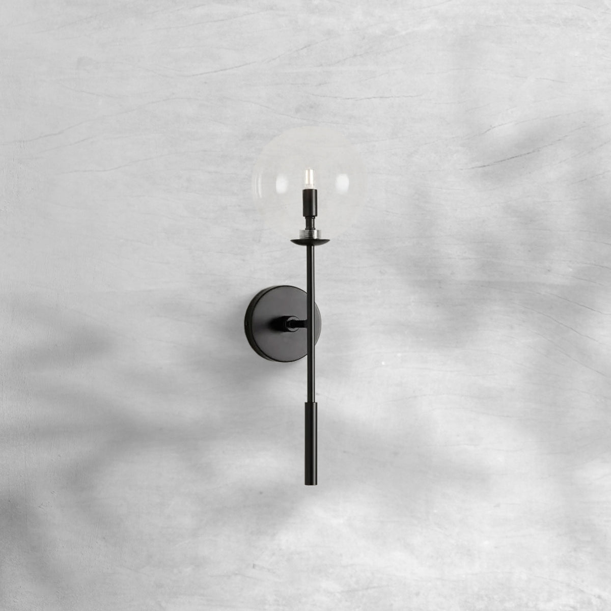 Apollo Glass Ball Wall Sconce