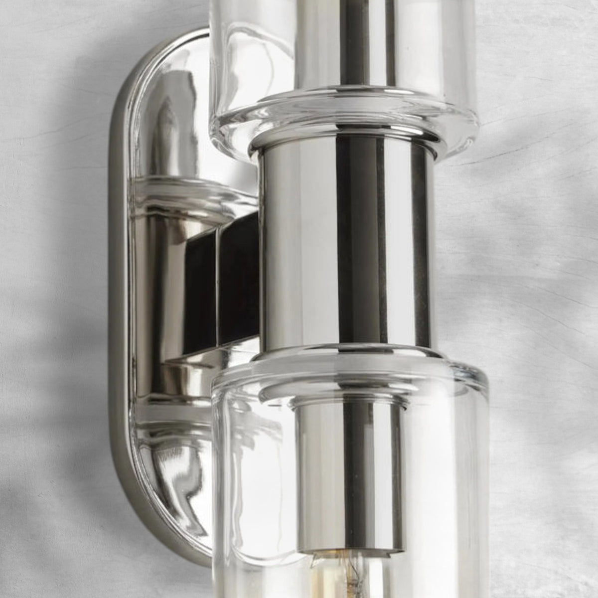Harlin 2-Light Wall Sconce in Clear