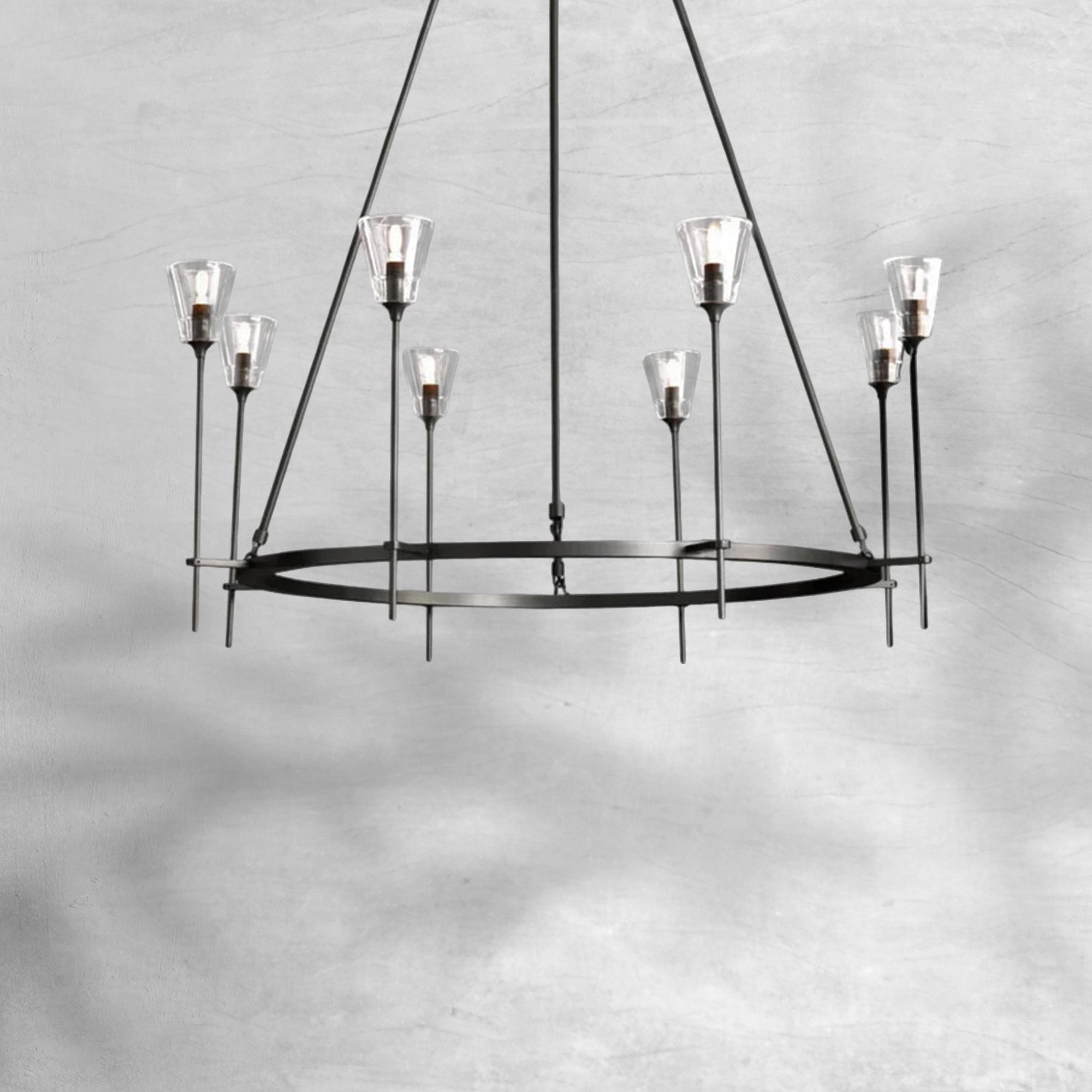 Torcho Round Chandelier 46"