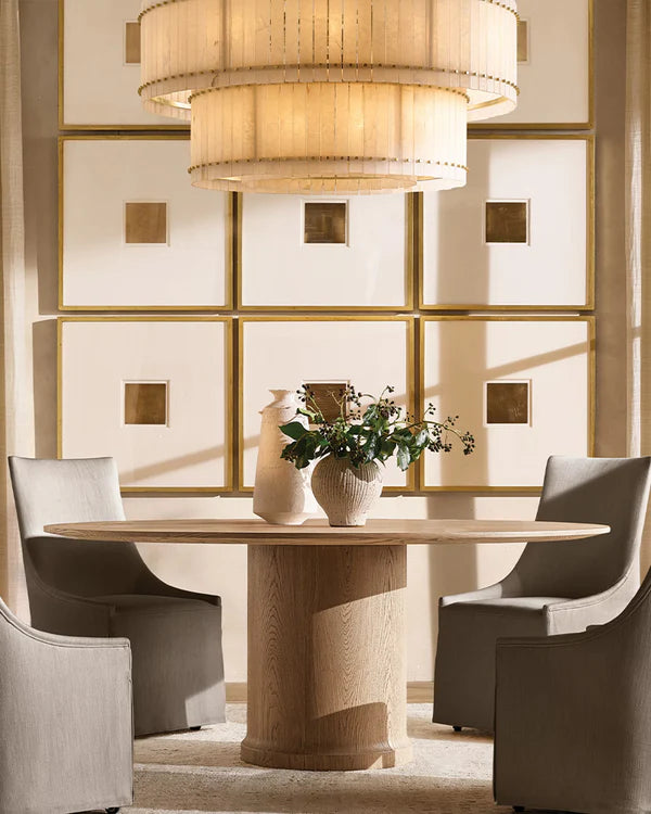 Sienna Marcus Alabaster Round Tiered Chandelier