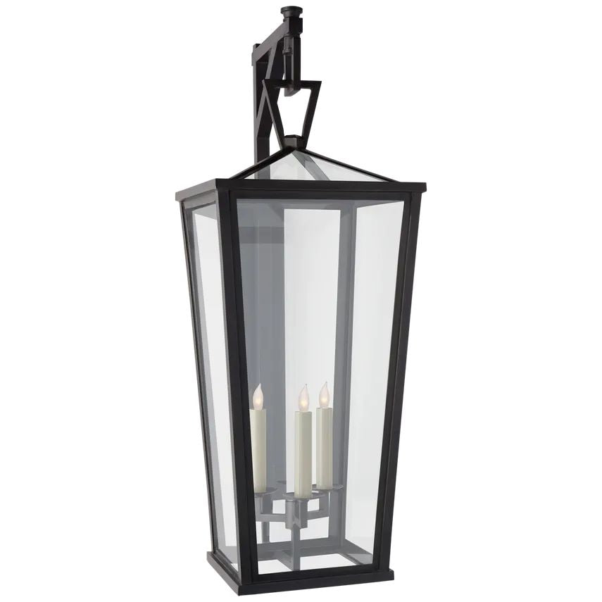 JC Goffney Lantern Wall Sconce Outdoor 38"