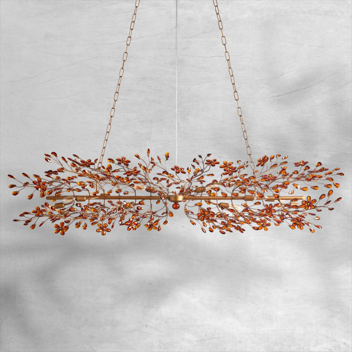 Fiore Linear Chandelier 43"51"68"