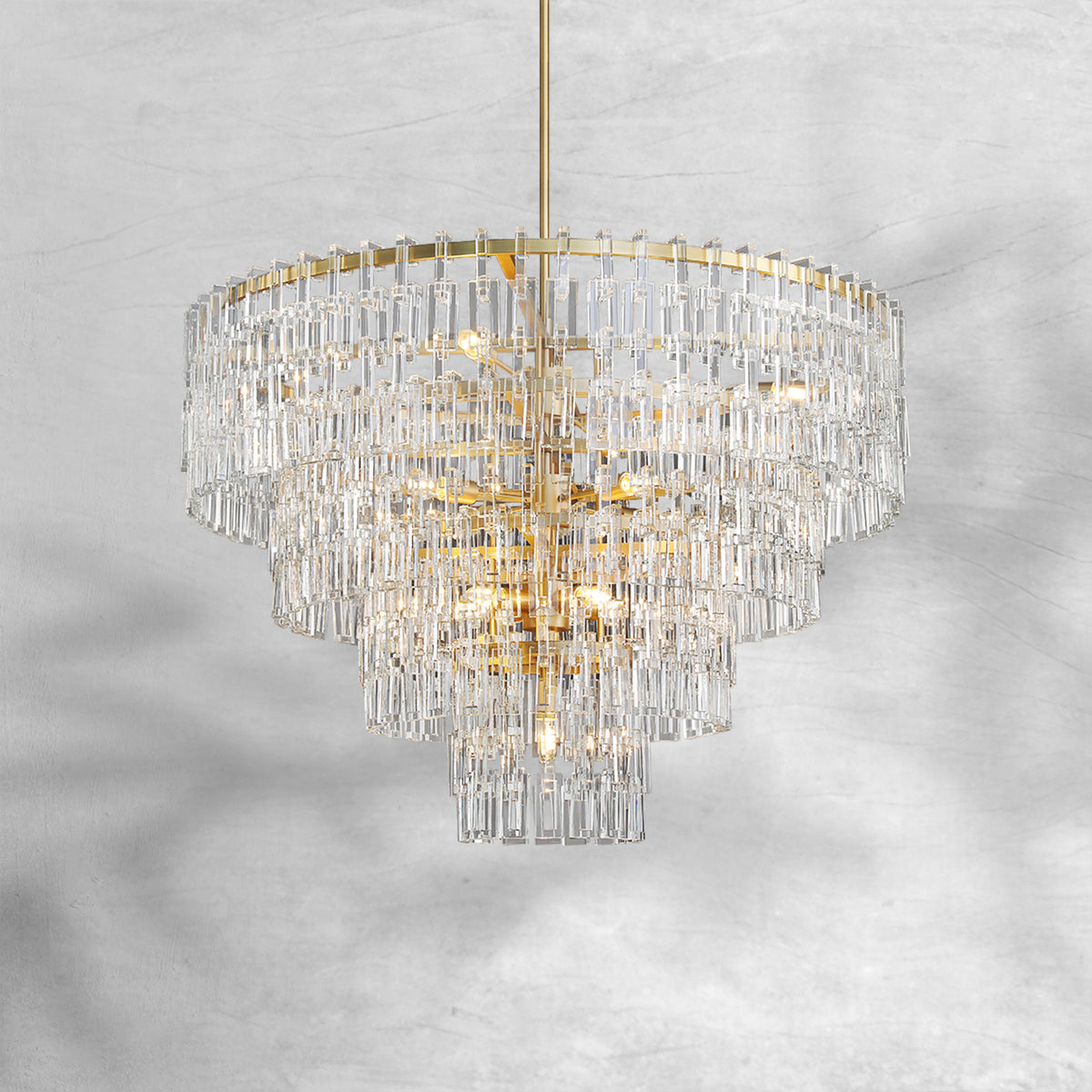 Montis Multi-Tier Round Chandelier 36″ 48″ 60″