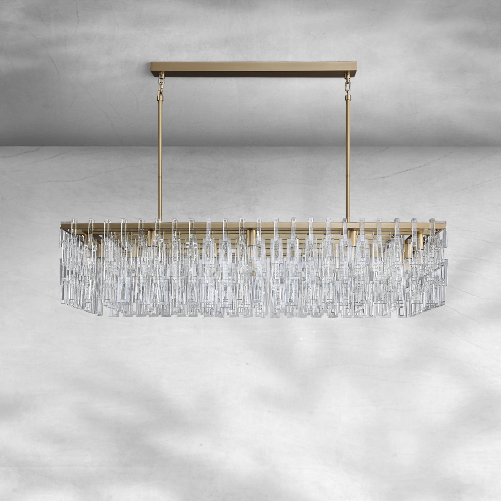 Marigan Modern Rectangular Chandelier 60"