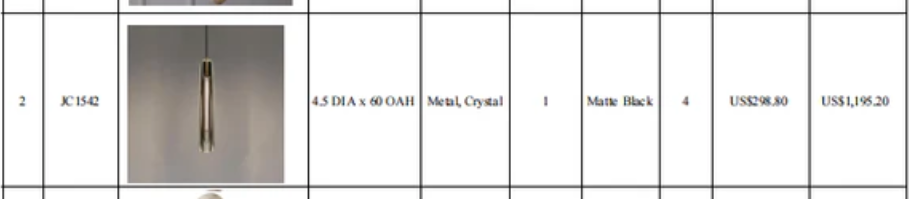 Color Change Fee for Order #JC2880 – Pendant Light