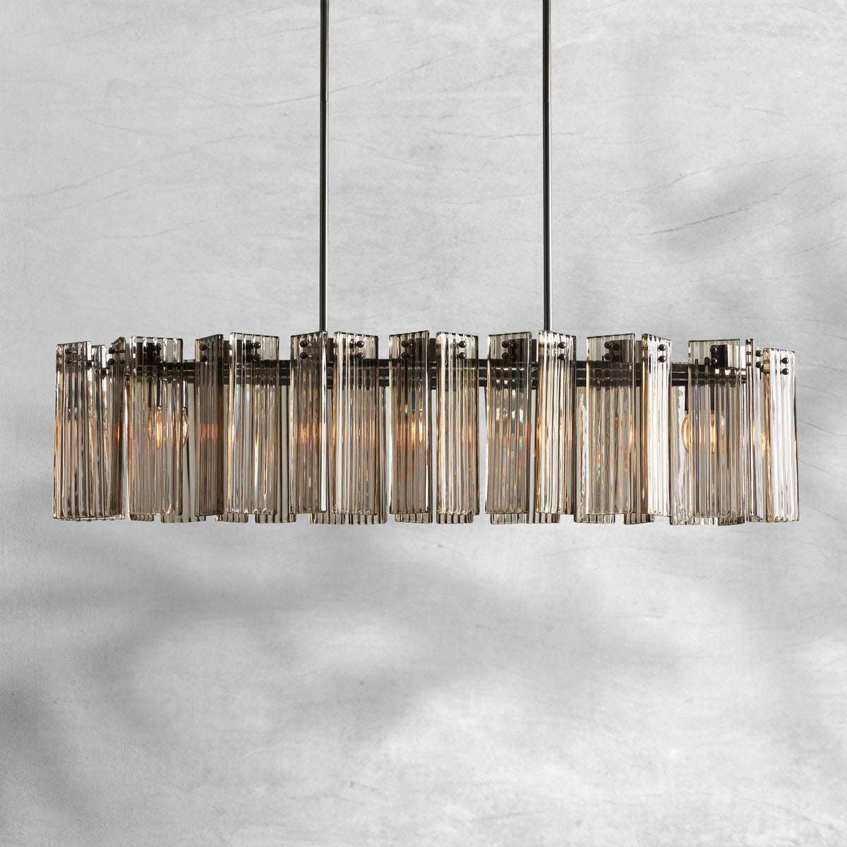 Delsie Oval Chandelier 51''63''72''