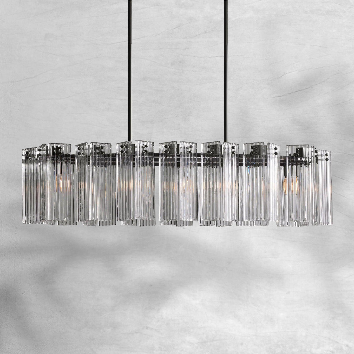 Delsie Oval Chandelier 51''63''72''